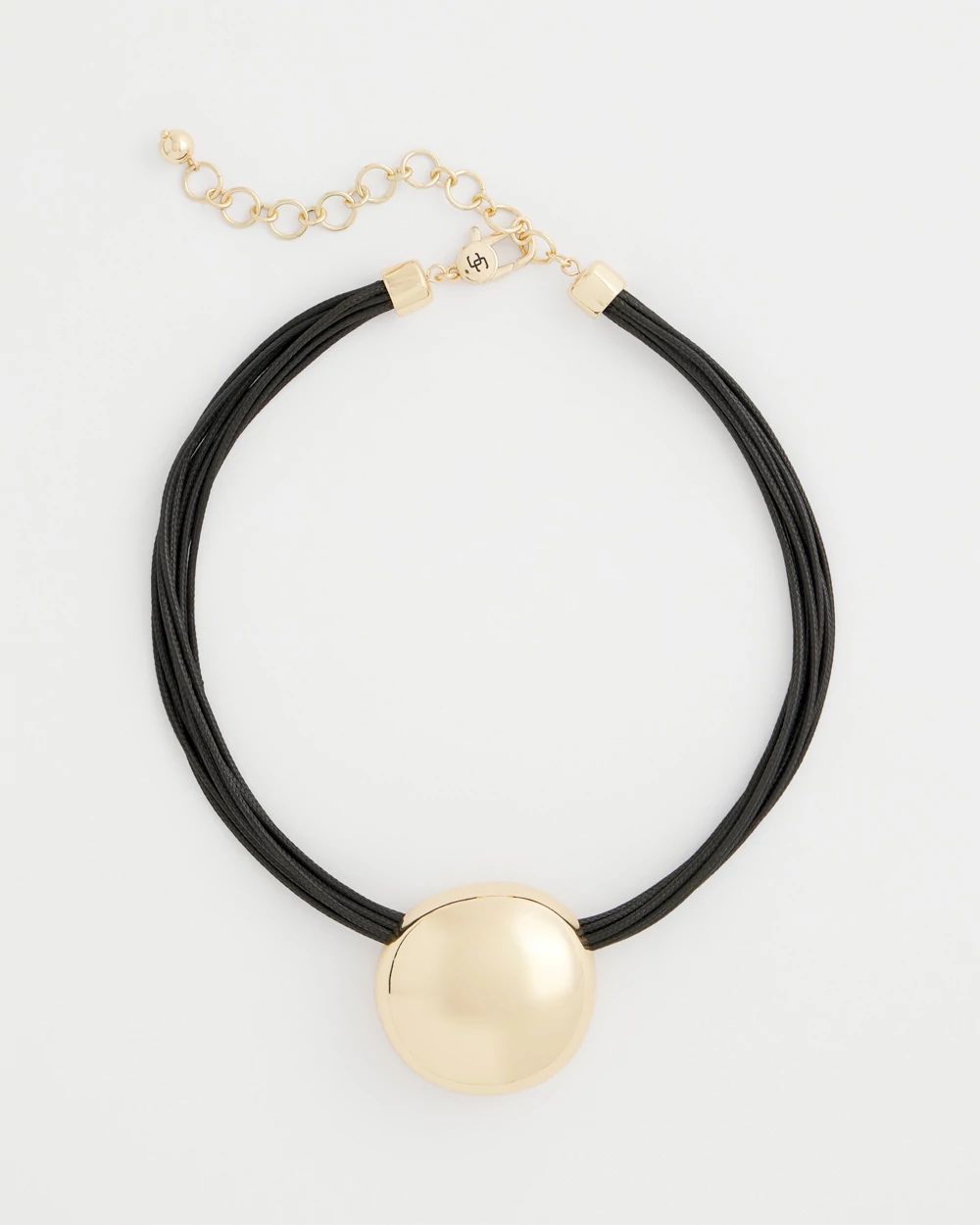 Gold Pendant Cord Necklace | Chico's